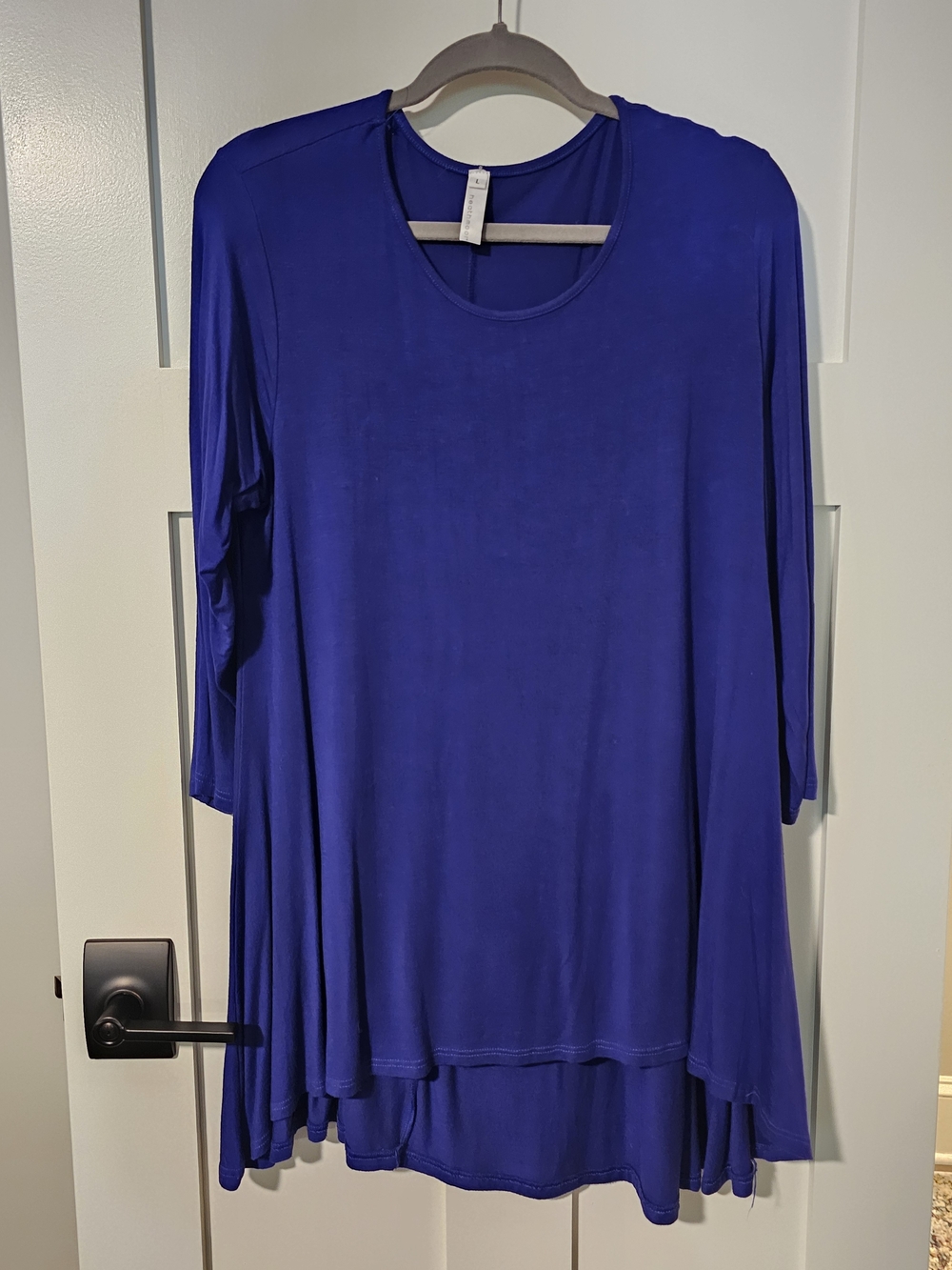 Royal Blue Long Sleeve Swing Tunic